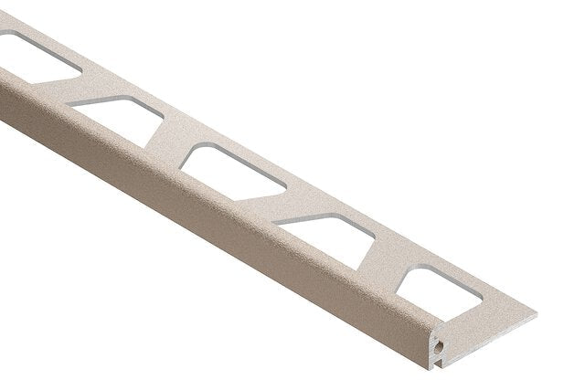 Schluter - JOLLY - Moulure de bordure de mur alum. crème - 1/4" x 8' 2-1/2" ||J60TSC - Ceramed
