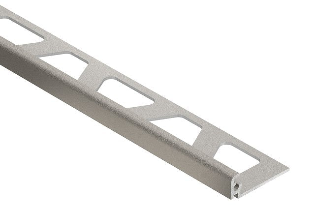 Schluter - JOLLY - Moulure de bordure de mur alum. grège - 1/4" x 9' 10" ||J60TSBG/300 - Ceramed
