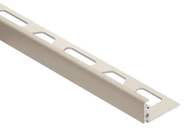 Schluter - JOLLY - Moulure de bordure de mur alum. ivoire - 1/2" x 9' 10" ||J125TSI/300 - Ceramed