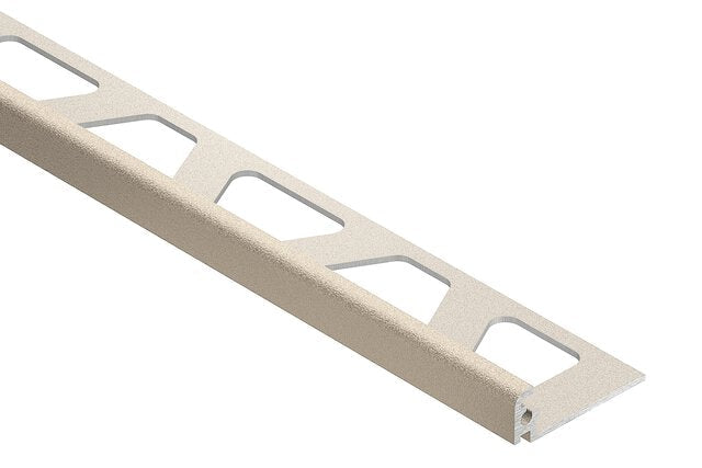 Schluter - JOLLY - Moulure de bordure de mur alum. ivoire - 3/8" x 9' 10" ||J100TSI/300 - Ceramed