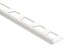 Schluter - JOLLY Moulure de bordure de mur Aluminium mat 5/16" (8 mm) x 10'