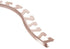 Schluter - JOLLY Moulure flexible de bordure pour les murs Aluminium anodisé Cuivre brossé 3/8" x 8' 2-1/2"