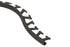 Schluter - JOLLY Moulure flexible de bordure pour les murs Aluminium Brun noir 3/8" x 8' 2-1/2"