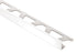 Schluter - JOLLY Profilé de bordure de mur - Plastique PVC blanc éclatant 3/8" (10 mm) x 10'