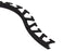 Schluter - JOLLY - Profilé radius de bordure de mur alum. noir mat 1/2" x 8' 2-1/2" ||R/J125MGS - Ceramed