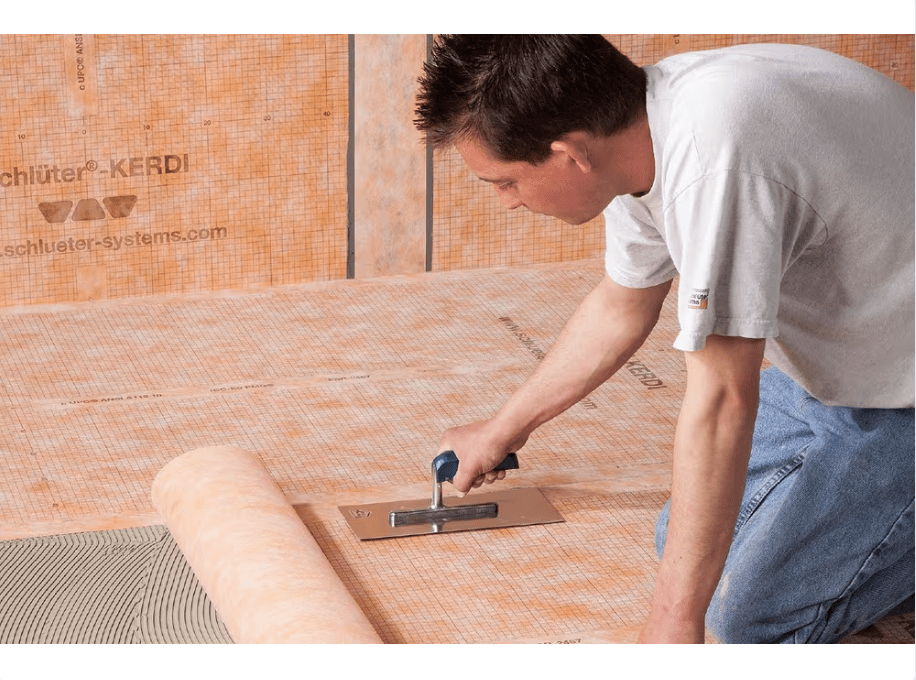 Schluter - KERDI - (108 pi²) 0.2 mm - Membrande d'étanchéité - 3' 3" x 33' ||KERDI200/10M - Ceramed