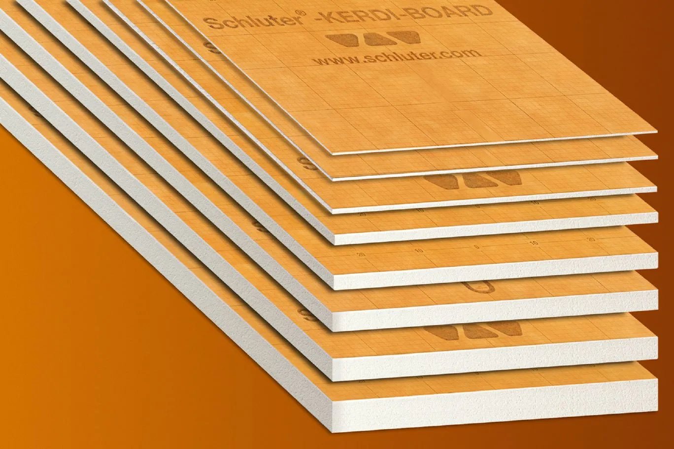 Schluter - KERDI-BOARD - Panneau de construction - 1/2" x 48" x 96" ||KB1212202440 - Ceramed