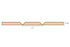 Schluter - KERDI-BOARD-U - Panneau en forme de U -Largeur de 7-7/8" replié 3/4" x 24-1/2" x 96" ||KB196252440U20 - Ceramed