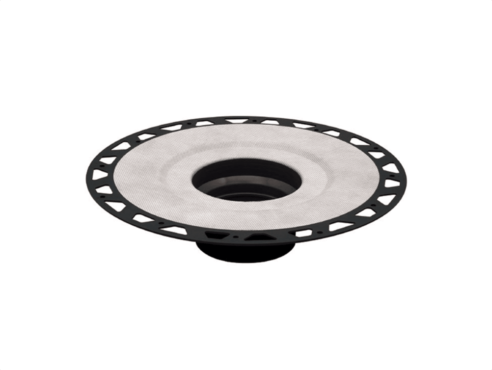Schluter - KERDI-DRAIN - Bride ABS sans manchons et coin - sortie de drain 2" ||KD3/ABS/FL - Ceramed