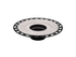 Schluter - KERDI-DRAIN - Bride ABS sans manchons et coin - sortie de drain 2" ||KD3/ABS/FL - Ceramed