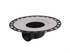 Schluter - KERDI-DRAIN - Bride horizontale ABS -H sans manchons et coins - sortie de 2" ||KDH2/ABS/FL - Ceramed