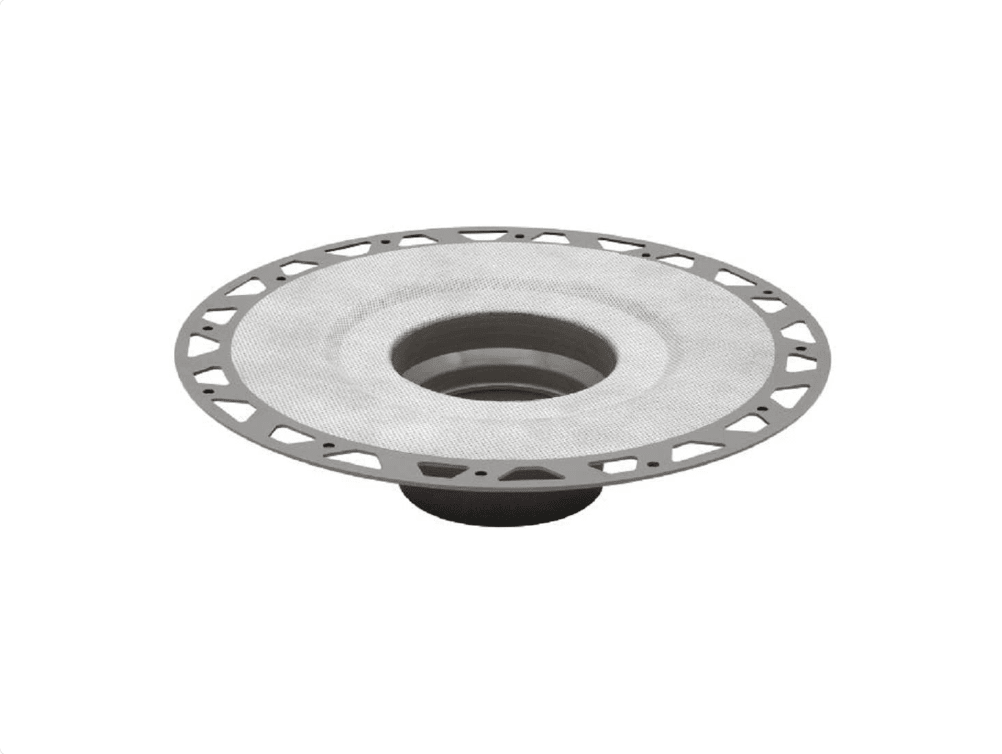 Schluter - KERDI-DRAIN - Bride PVC sans manchons et coin - sortie de drain 3" ||KD3/PVC/FL - Ceramed