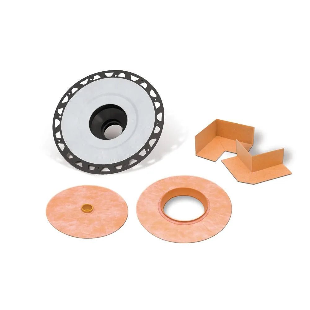 Schluter - KERDI-DRAIN - Ensemble de bride - Plastique ABS 2" ||KD2FLKABS - Ceramed