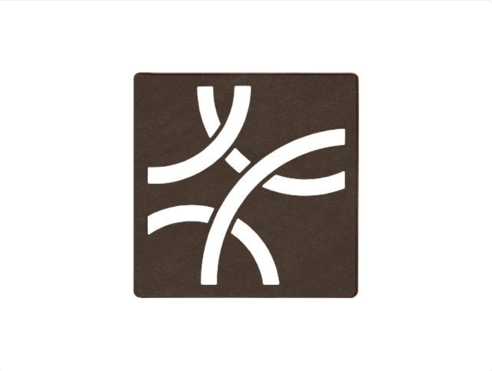 Schluter - KERDI-DRAIN - Ensemble de grille carrée Curve - acier inoxydable (V2) bronze 4" ||KDIF4GRKTSOBD6 - Ceramed