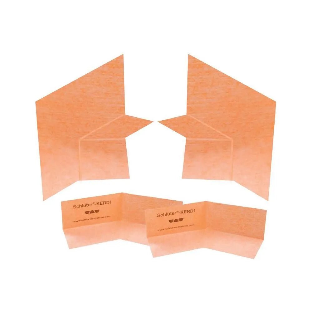 Schluter - KERDI-KERECK - Ensemble de coins pour banc 1 droit - 1 gauche - 1 coin intérieur 135° ||KERSB135K - Ceramed