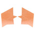 Schluter - KERDI-KERECK - Ensemble de coins pour banc 1 droit - 1 gauche ||KERSB135KLR - Ceramed