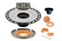 Schluter - KERDI-LINE-A - Ensemble d'adaptateur pour drain Plastique ABS 5-1/2" avec grille carrée acier inoxydable satiné 4" ||KDAM5ABSE - Ceramed