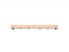 Schluter - KERDI-LINE - Drain linéaire encastré avec design de grille sans cadre à carreler - acier inoxydable (V4) brossé 1-1/8" x 31-1/2" ||KL1DRE80 - Ceramed