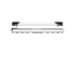 Schluter - KERDI-LINE - Drain linéaire encastré avec design de grille Solid - acier inoxydable (V4) chrome 3/4" x 27-9/16" ||KL1AR19EP70 - Ceramed