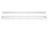 Schluter - KERDI-LINE - Drain linéaire encastré avec desing de grille Solid - acier inoxydable (V4) texturé Blanc Mat 3/4" x 19-11/16" ||KL1AR19MBW50 - Ceramed