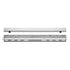 Schluter - KERDI-LINE Ensemble de grille fermée acier inoxydable brossé 1-1/8" x 48"