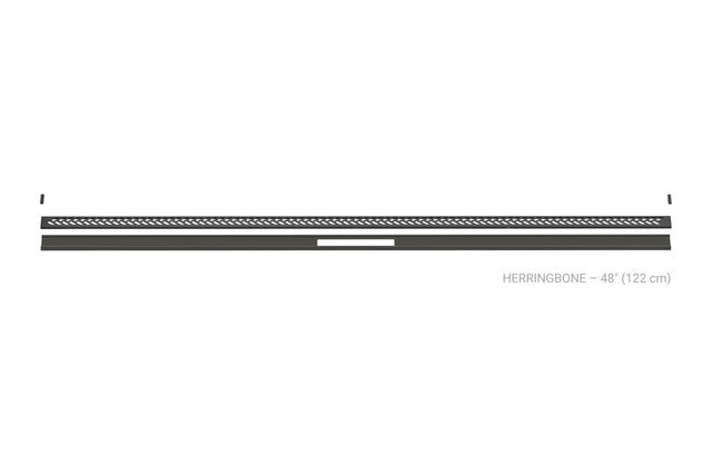 Schluter - KERDI-LINE-VARIO - 4' D13-HERRINGBONE TSDA ||KLVRID13TSDA122 - Ceramed