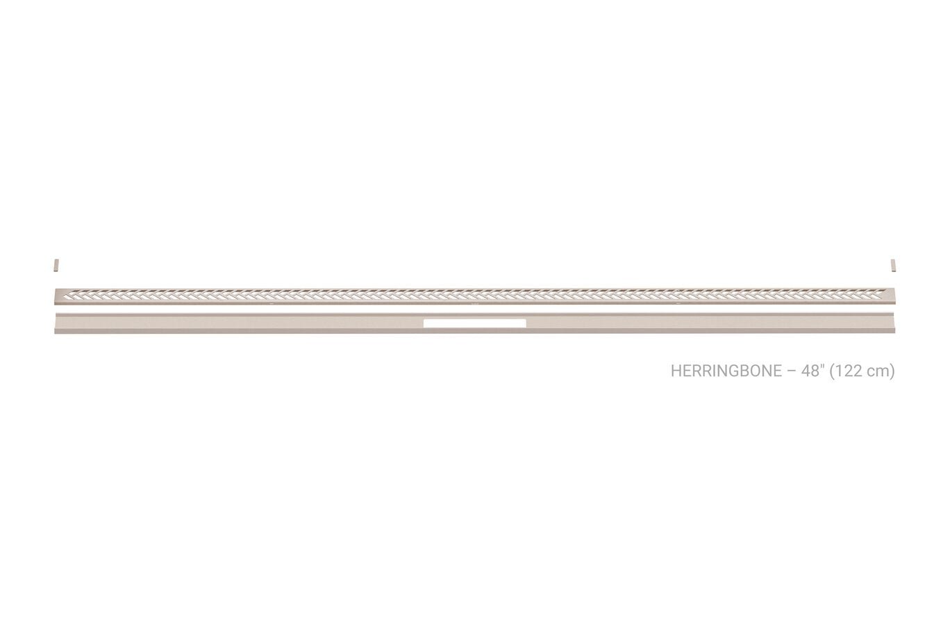 Schluter - KERDI-LINE-VARIO - 4' D13-HERRINGBONE TSI ||KLVRID13TSI122 - Ceramed