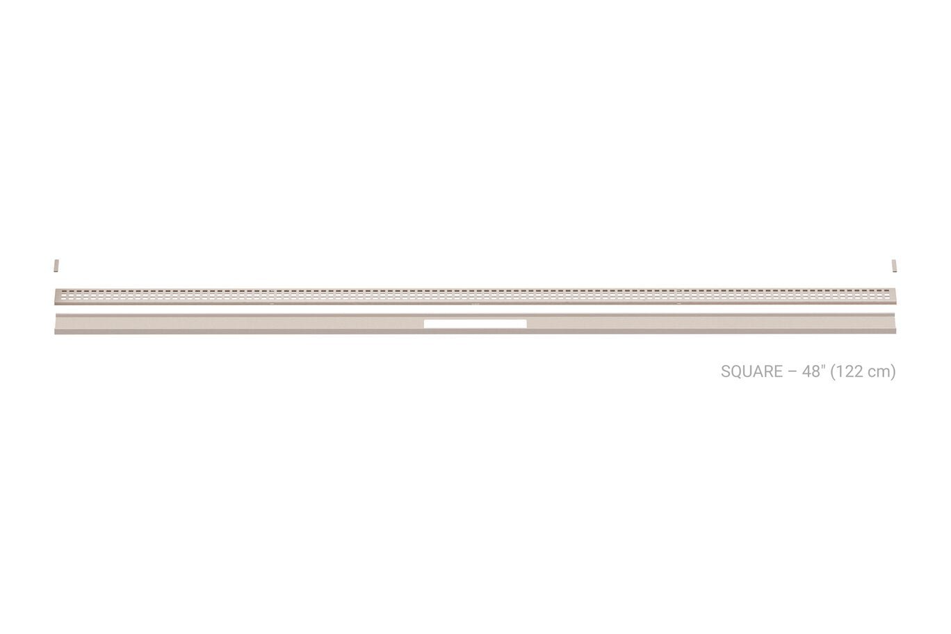 Schluter - Kerdi-Line-Vario 4' D3-Square TSI ||KLVRID3TSI122 - Ceramed