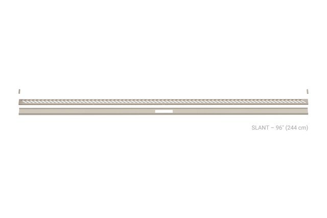 Schluter - KERDI-LINE-VARIO - 8' D14-Slant TSC ||KLVRID14TSC244 - Ceramed