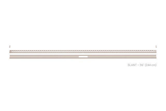 Schluter - Kerdi-Line-Vario 8' D14-Slant TSI ||KLVRID14TSI244 - Ceramed