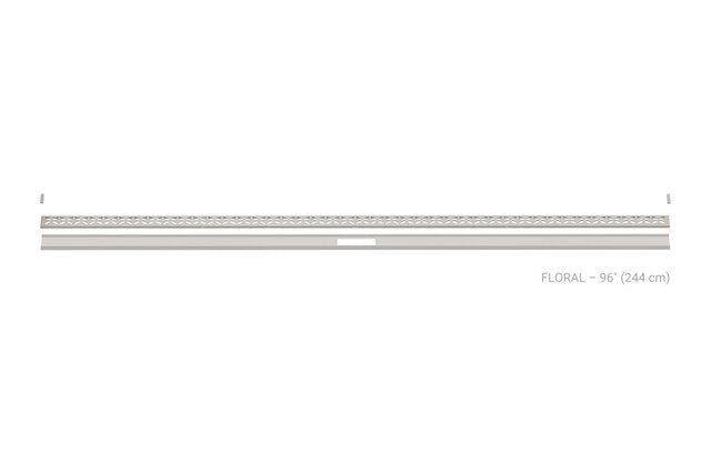 Schluter - KERDI-LINE-VARIO 8 D5-FLORAL TSBG ||KLVRID5TSBG244 - Ceramed