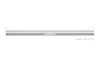 Schluter - KERDI-LINE-VARIO - Drain linéaire encastré avec design de grille Square - acier inoxydable (V4) brossé 1-1/16" x 48" ||KLVRID3EB122
