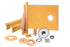 Schluter - KERDI-SHOWER-KIT - Ensemble de douche avec position de sortie décentrée sans grille avec 2" ABS bride - 38" x 60" ||KSK9651525SABS - Ceramed