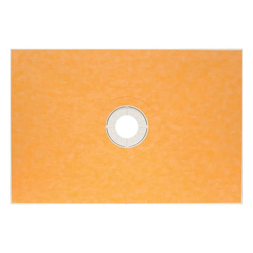 Schluter - KERDI-SHOWER-T - Base de douche préfabriquée en pente avec position de sortie centrée - 1-1/4" x 48" x 72" ||KST1220/1830 - Ceramed