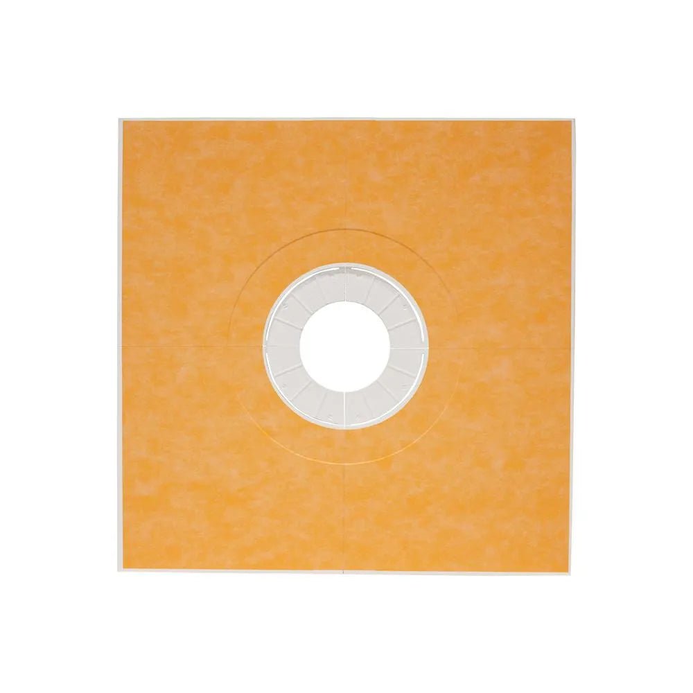 Schluter - KERDI-SHOWER-T - Base de douche préfabriquée en pente avec position de sortie centrée - 1-3/16" x 60" x 60" ||KST1525 - Ceramed