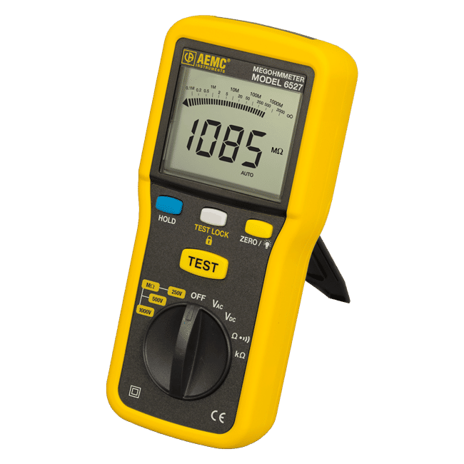 Schluter - Megohmmeter Modèle 6527 - 600V AC /1000V ||320008 - Ceramed