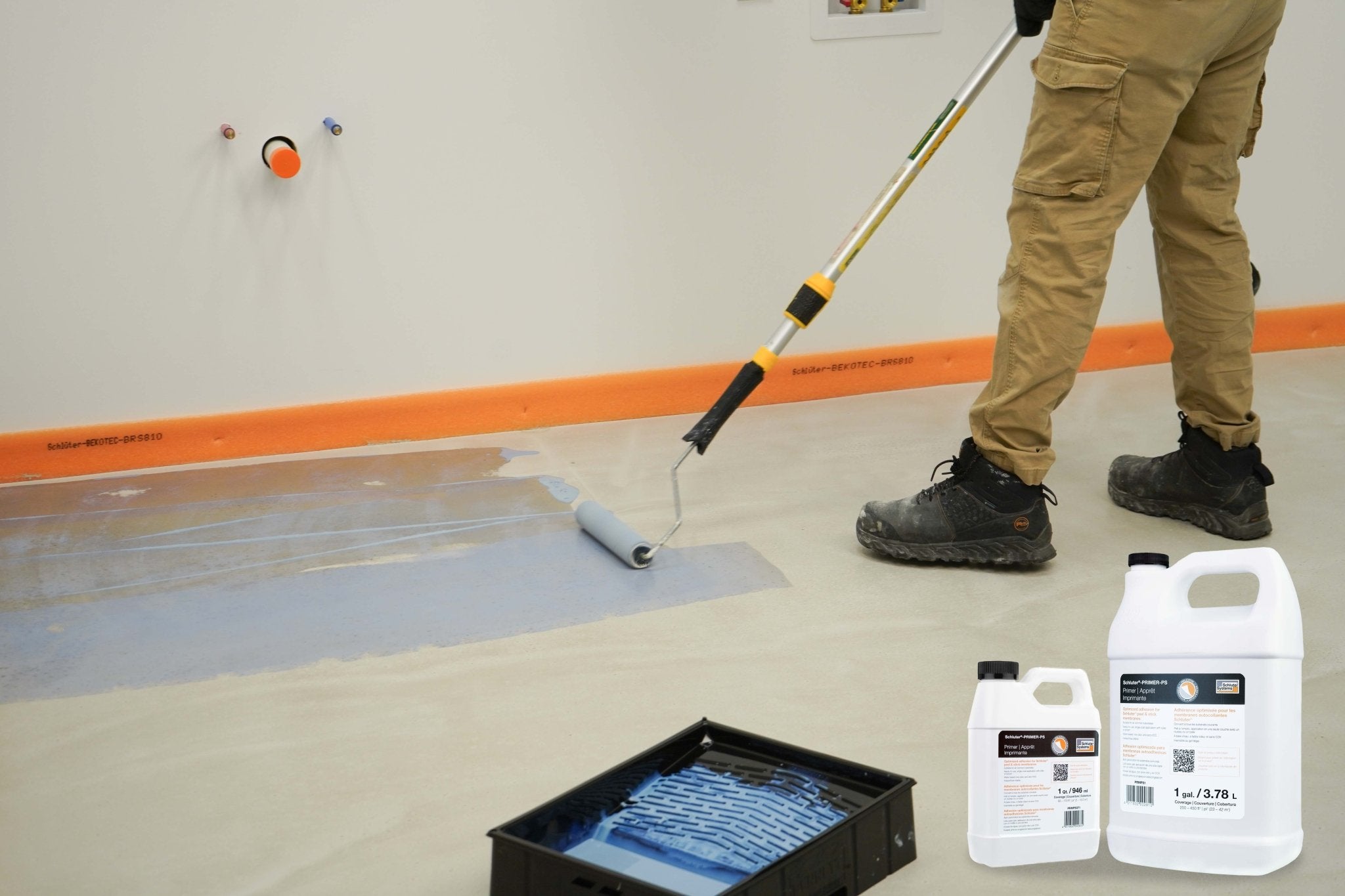 Schluter - PRIMER-PS - Appret Autoadhésif - 3.78L ||PRMPS1 - Ceramed