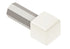 Schluter - QUADEC - Coin extérieur 90° - alum. blanc 7/16" ||ED/Q110W - Ceramed