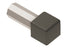 Schluter - QUADEC Coin extérieur 90° - aluminium gris quartz 1/2" (12.5 mm)