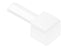 Schluter - QUADEC - Coin extérieur 90° - plastique PVC blanc éclatant 3/8" ||E/PQ100BW - Ceramed