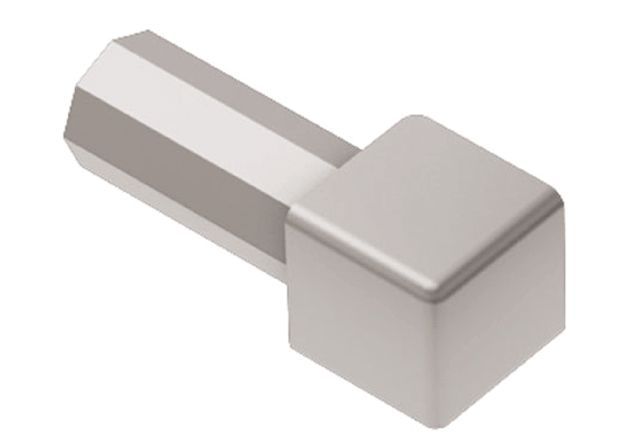 Schluter - QUADEC Coin intérieur/extérieur 90° - aluminium anodisé mat 1/4" (6 mm)