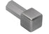 Schluter - QUADEC Coin intérieur/extérieur 90° - aluminium étain 1/4" (6 mm)