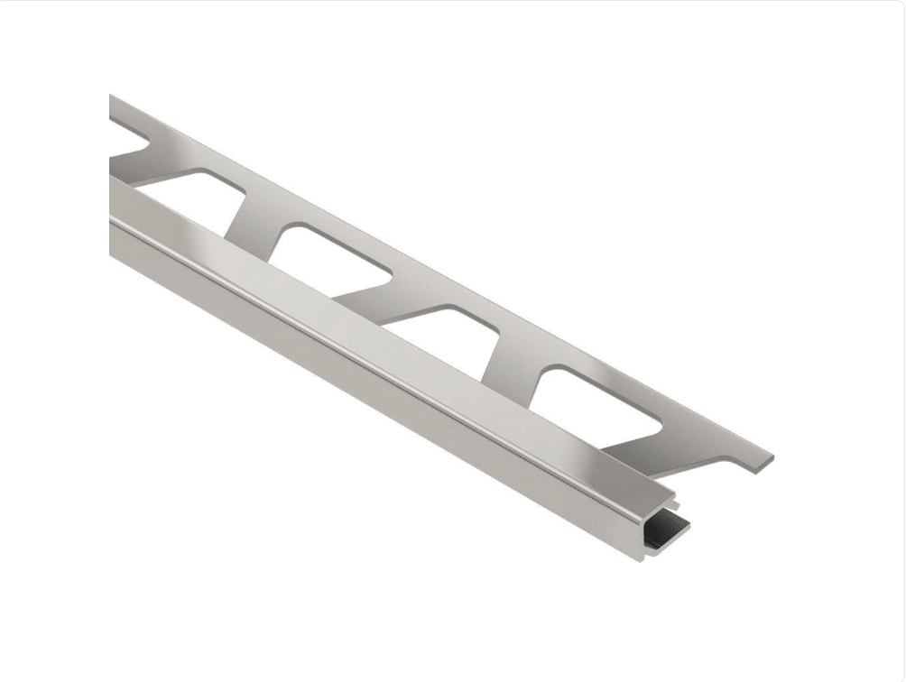 Schluter - QUADEC - Profilé de bordure carré - alum. anodisé nickel mat 3/8" x 8' 2-1/2" ||Q100AT - Ceramed