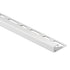 Schluter - QUADEC Profilé de bordure carré - aluminium blanc mat 1/2" (12.5 mm) x 8' 2-1/2"