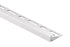 Schluter - QUADEC - Profilé de bordure carré - alum. blanc mat 1/4" x 9' 10" ||Q60MBW/300 - Ceramed