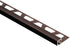 Schluter - QUADEC - Profilé de bordure carré - alum. bronze 1/2" x 9' 10" ||Q125TSOB/300 - Ceramed