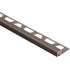 Schluter - QUADEC Profilé de bordure carré - aluminium bronze 7/16" (11 mm) x 8' 2-1/2"