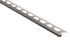 Schluter - QUADEC Profilé de bordure carré - aluminium étain 1/2" (12.5 mm) x 8' 2-1/2"