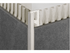 Schluter - QUADEC - Profilé de bordure carré - alum. grège 3/8" x 8' 2-1/2" ||Q100TSBG - Ceramed