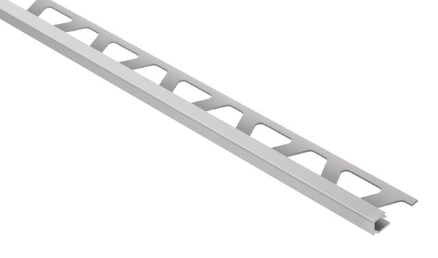 Schluter - QUADEC - Profilé de bordure carré - alum. gris classique 7/16" x 8' 2-1/2" ||Q110PG - Ceramed